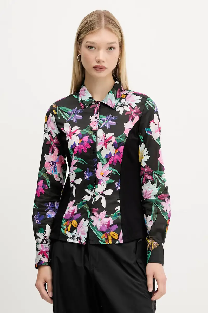 Desigual camicia COSTADILLO donna colore nero 25WWCW15