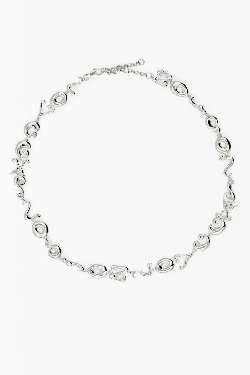 Desigual CIONDOLO LETTERE ZALIO BLACK