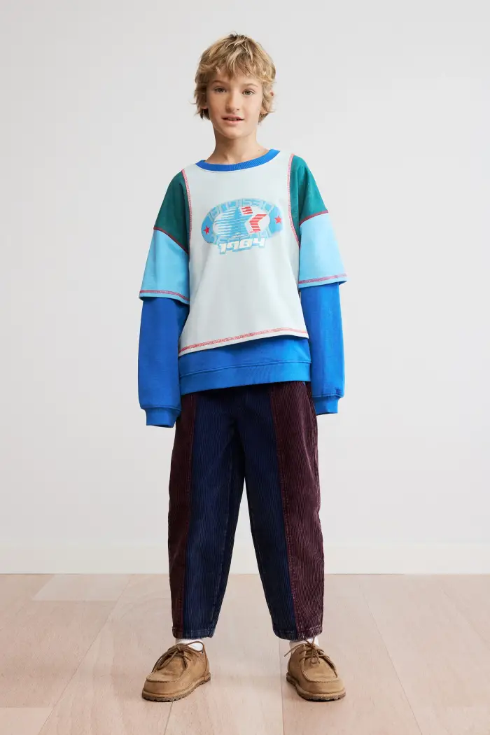 Desigual Felpa per bambini Bleu