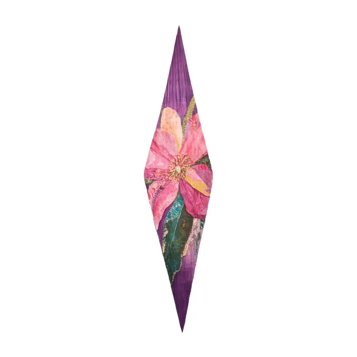 Desigual Foulard in seta motivo floreale donna Violet