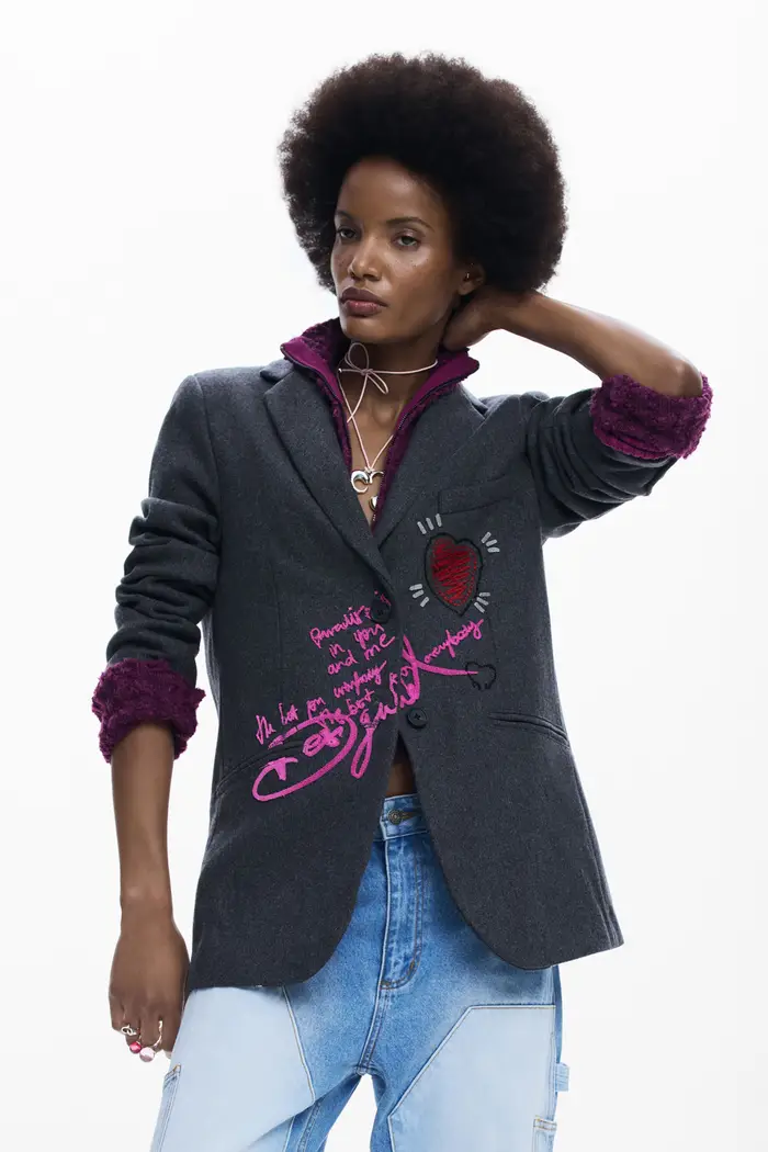 Desigual Blazer Nero 5221916