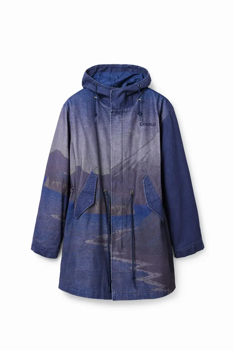 Desigual Parka Blu 2500603