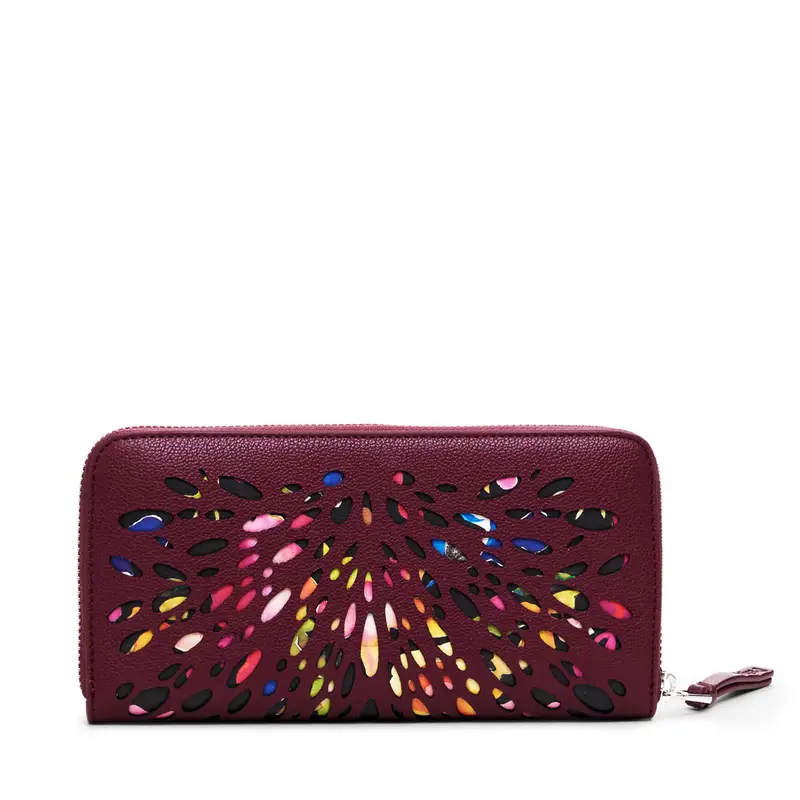 Desigual Portafoglio grande da donna Blackwell Fiona 24WAYP31 Bordeaux