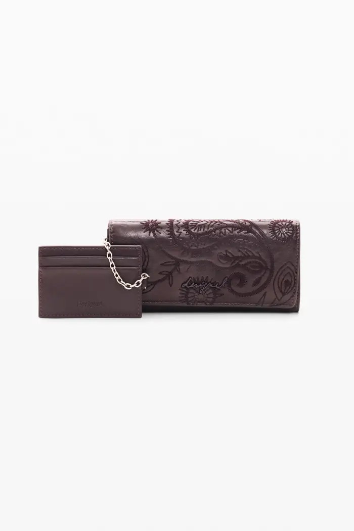 Desigual Portafoglio grande inciso RED