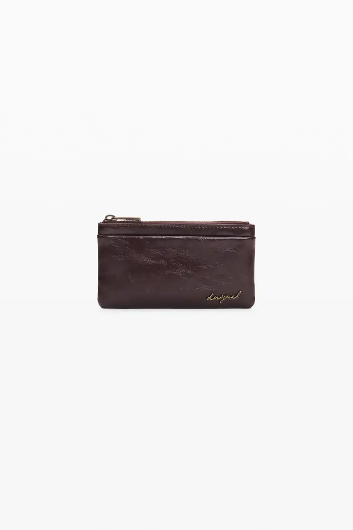 Desigual Portamonete piccolo charms BROWN