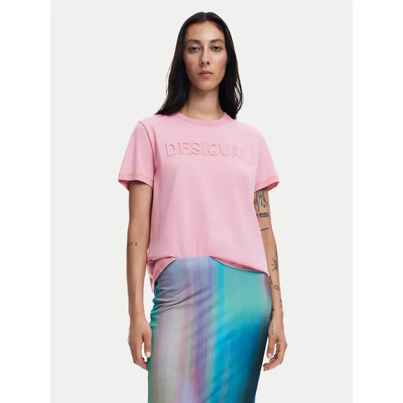 Desigual T-shirt Rosa 3209644