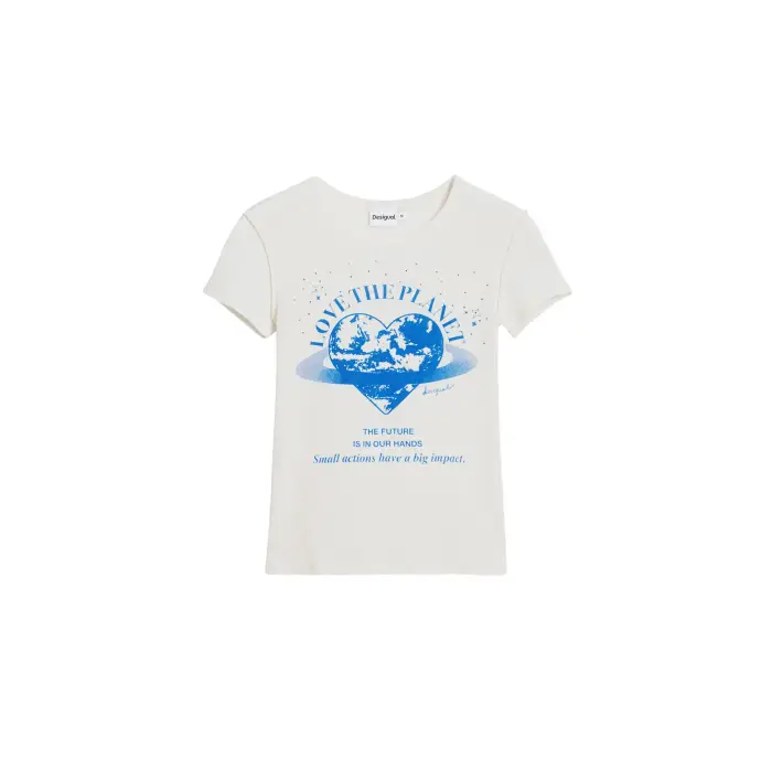 Desigual T-shirt da donna Repris Planet