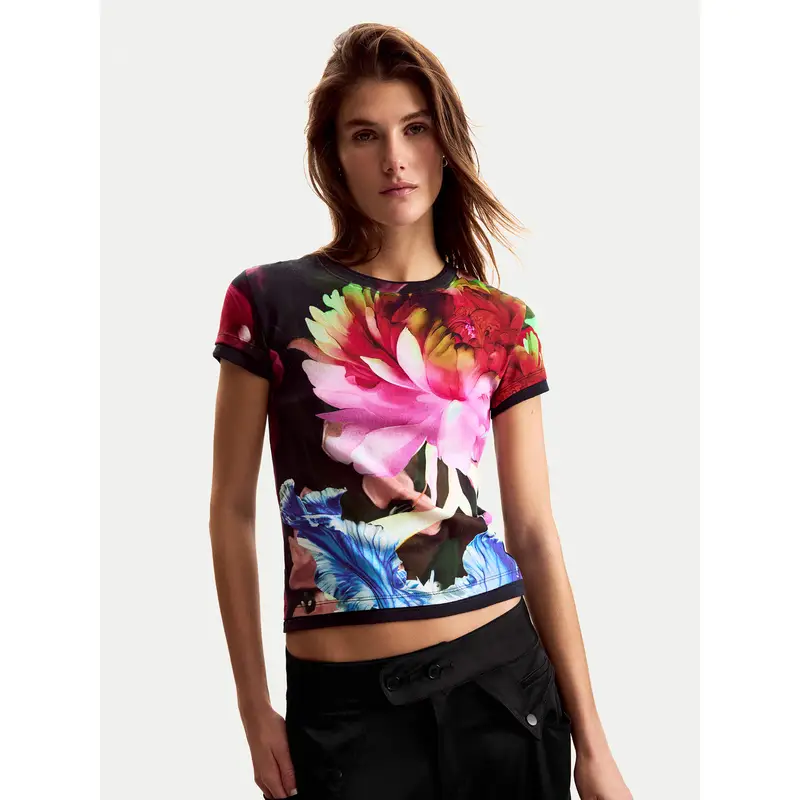 Desigual T-shirt Nero 4240822