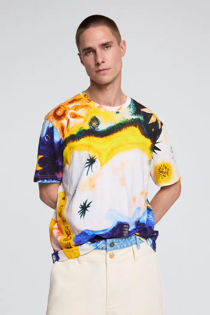 Desigual T-shirt Blu 5221942
