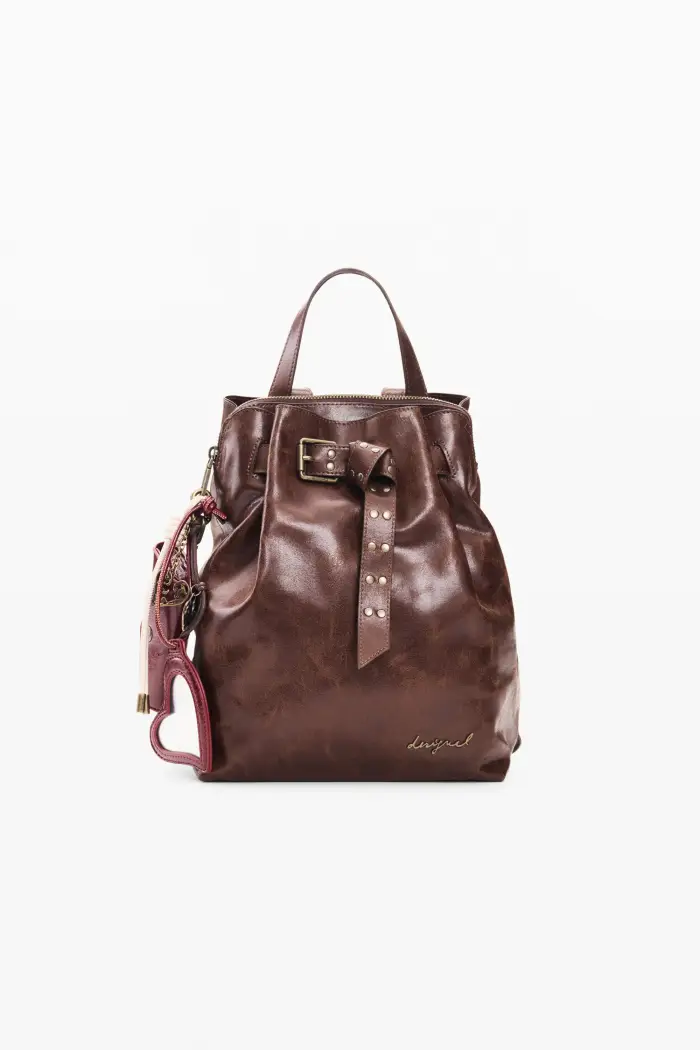 Desigual Zainetto mini piccolo BROWN
