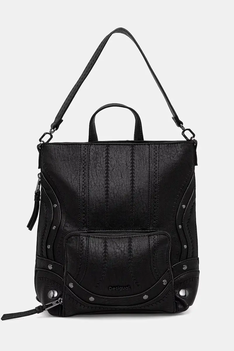 Desigual Embro Patch Zaino 25WAKP24 2000 Nero