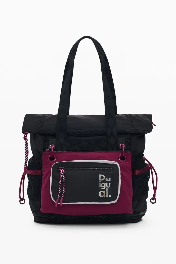 Desigual Zaino grande in nylon BLACK