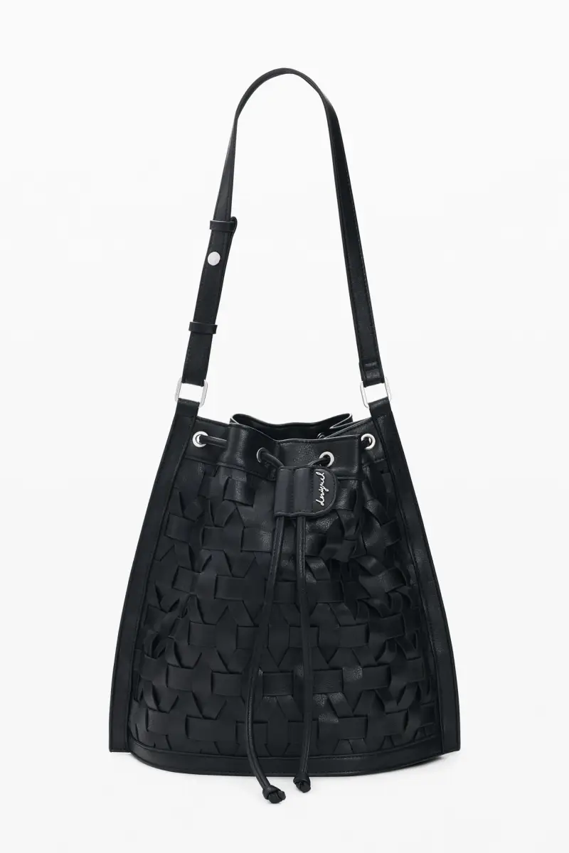 Desigual Zaino intrecciato BLACK