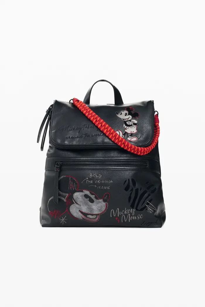 Desigual Zaino mickey medio disneyâ"¢ BLACK