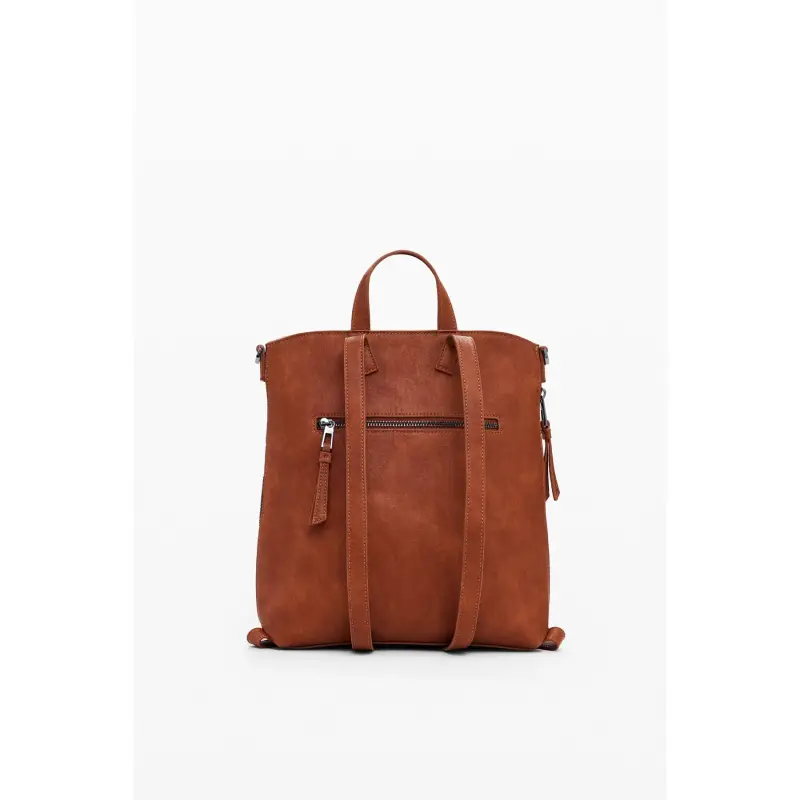 Desigual Embro Patch Zaino 25WAKP23 6011 Caramel