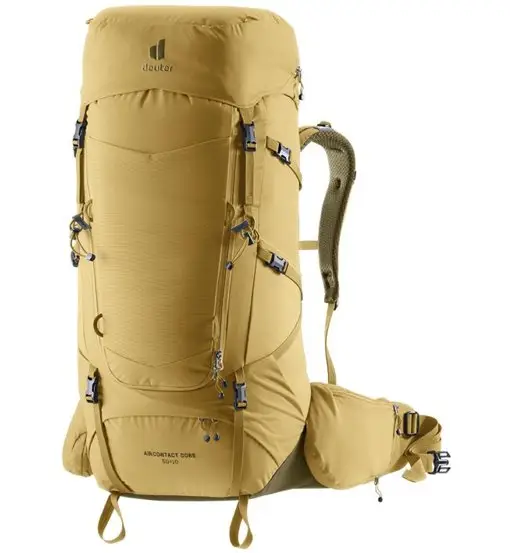 Deuter Aircontact Core 50+10 - zaino trekking Yellow