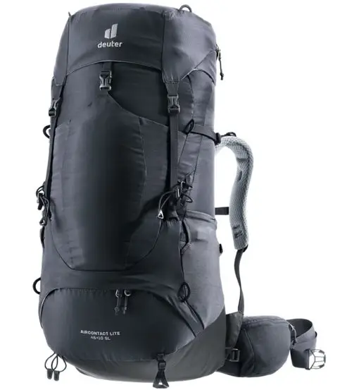 Deuter Aircontact Lite 45 + 10 SL - zaino trekking - donna Black