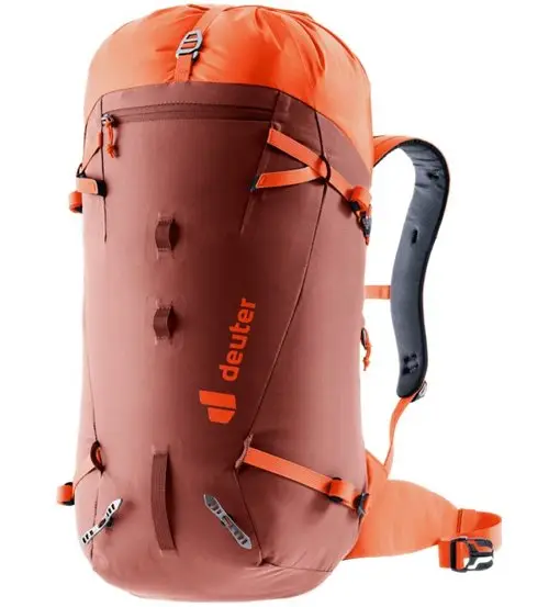 Deuter Guide - zaino alpinismo Dark Red