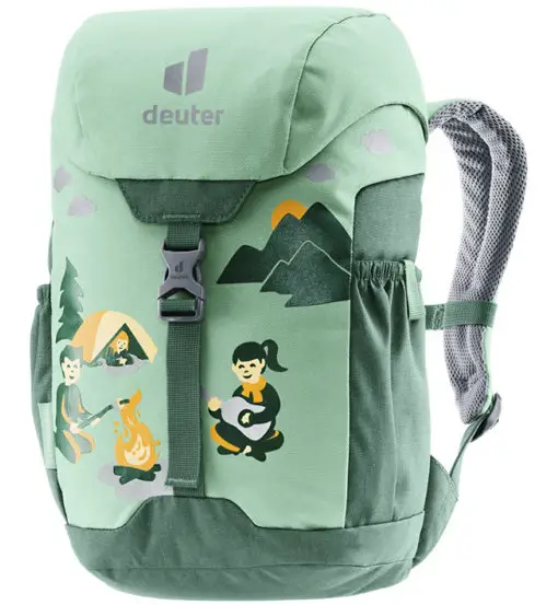 Deuter Schmusebär - zaino escursionismo - bambino Green