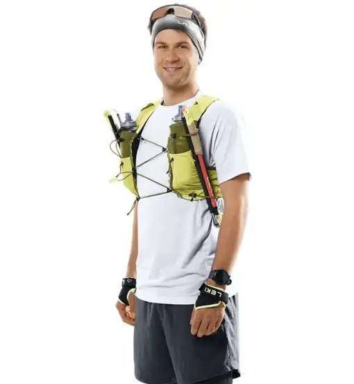 Deuter Traick 9 - zaino trailrunning Yellow