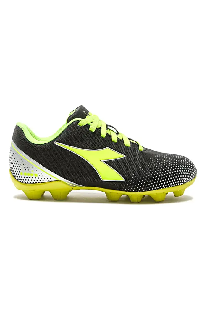 DIADORA Scarpe da Calcio Nere e Gialle Pichichi 7 Md Jr [NERO