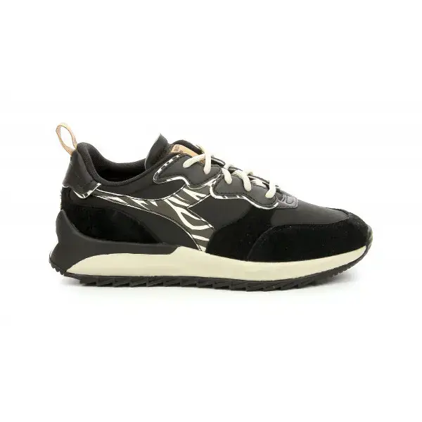 Scarpe da ginnastica da donna Diadora Jolly Animalier Noir