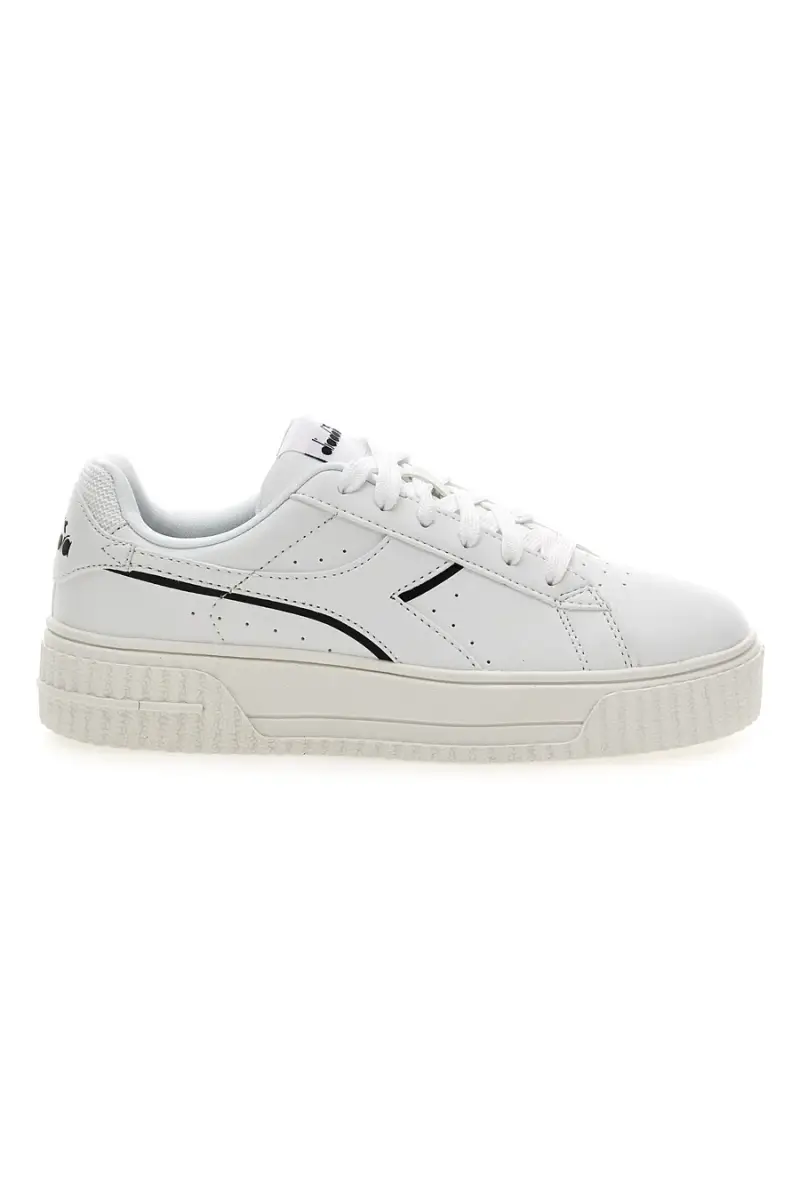 DIADORA Sneaker da donna bianche con platform Jace Double Wn [BIANCO]