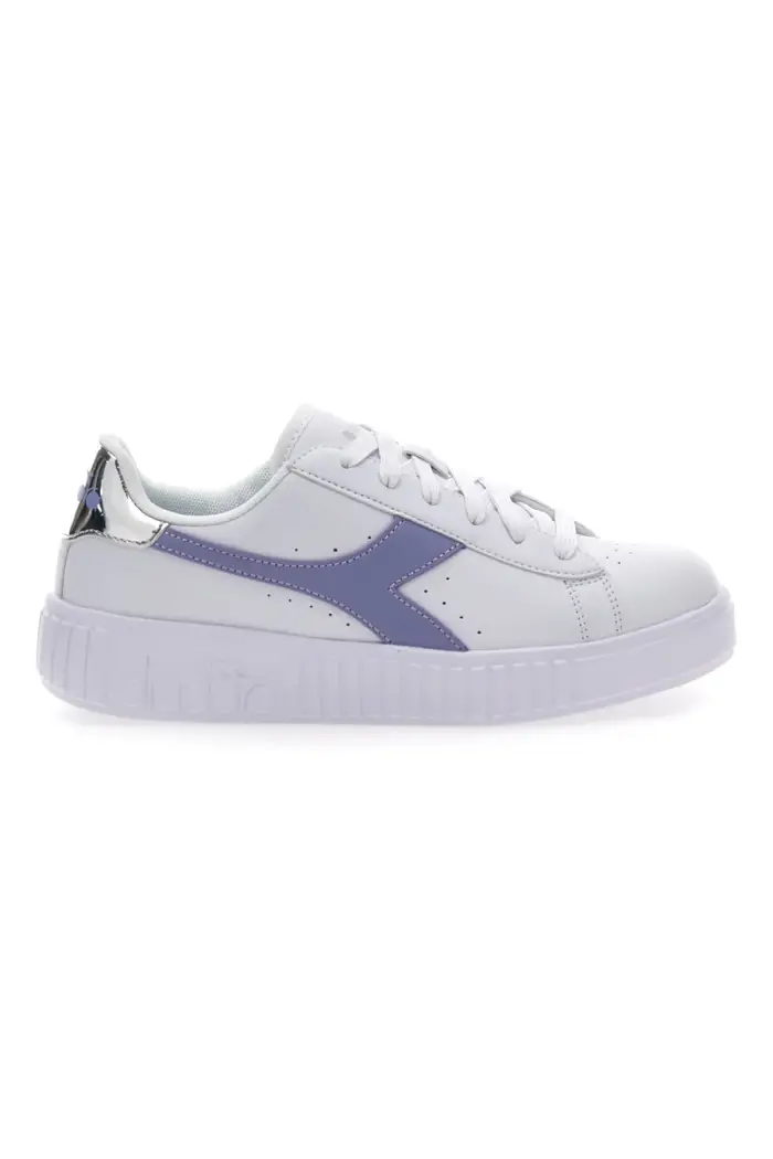 DIADORA Sneakers Bianche e Lilla GAME STEP GS 2 [BIANCO]