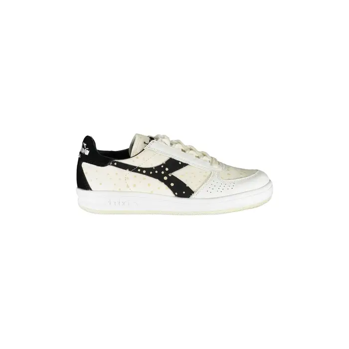 Diadora Sneakers Donna Bianche Dettagli a Contrasto Bianco