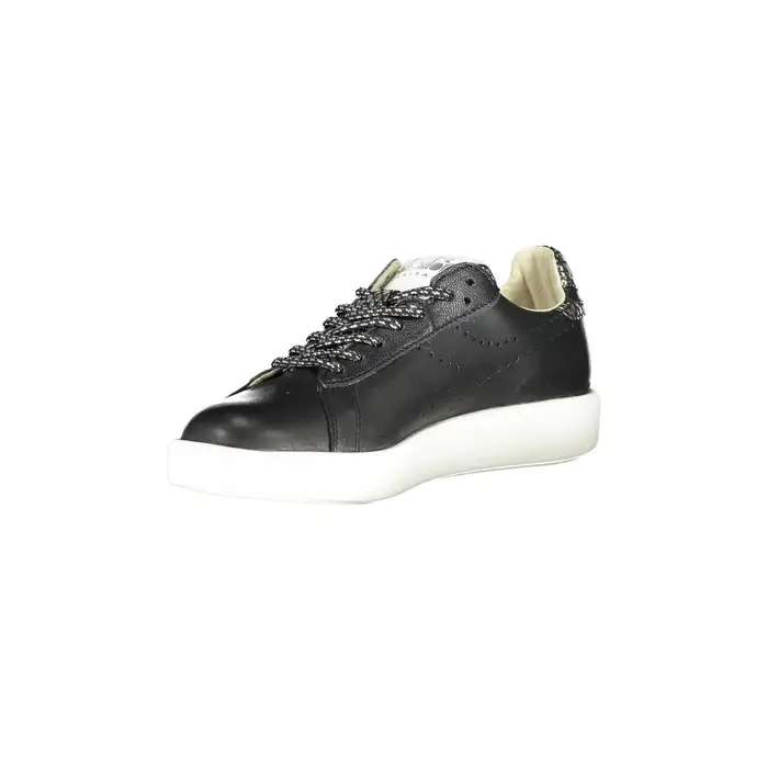 Diadora Sneakers Donna Nere Dettagli a Contrasto Nero