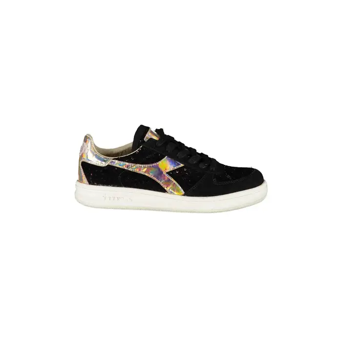 Diadora Sneakers Donna Nere Dettagli a Contrasto Nero