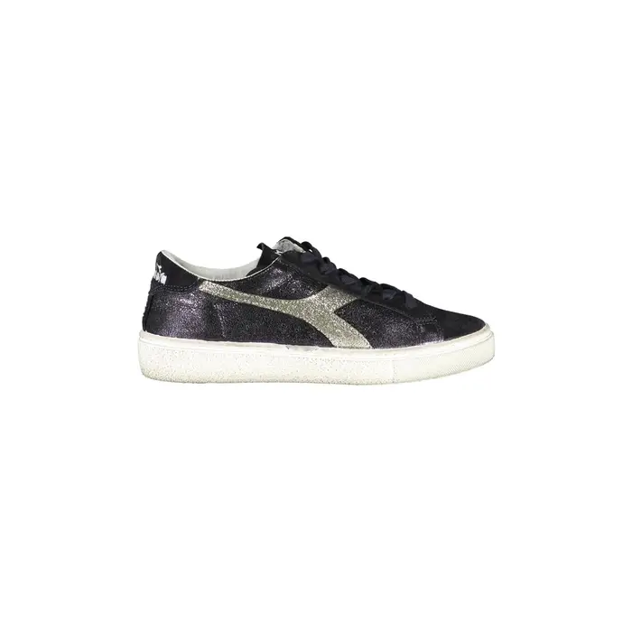 Diadora Sneakers Donna Nere Dettagli a Contrasto Nero