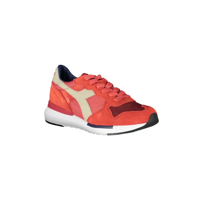 Diadora Sneakers Donna Rosse Dettagli a Contrasto Rosso