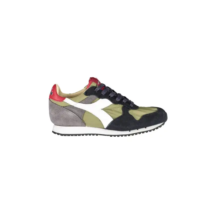 Diadora Sneakers Donna Verde Dettagli a Contrasto