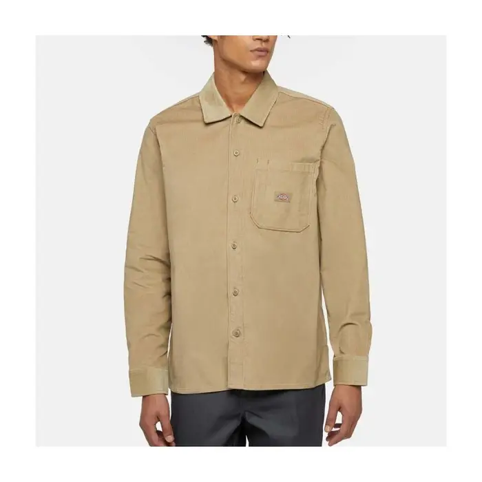 Dickies Camicia a maniche lunghe Dk0a8652khk1 Beige