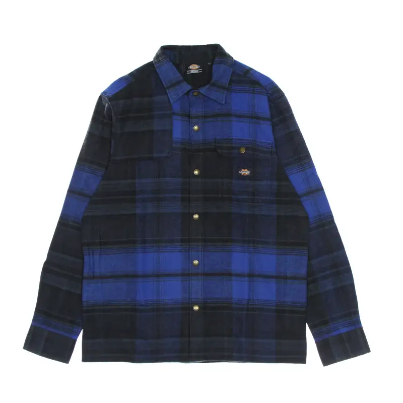Dickies Camicia Manica Lunga Uomo Nimmons L/Shirt Dark Navy