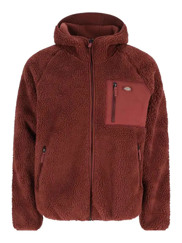 Dickies Felpa con cerniera Marrone