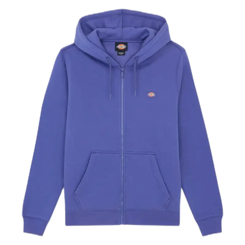 Dickies felpa oakport zip hoodie - skipper blue PURPLE