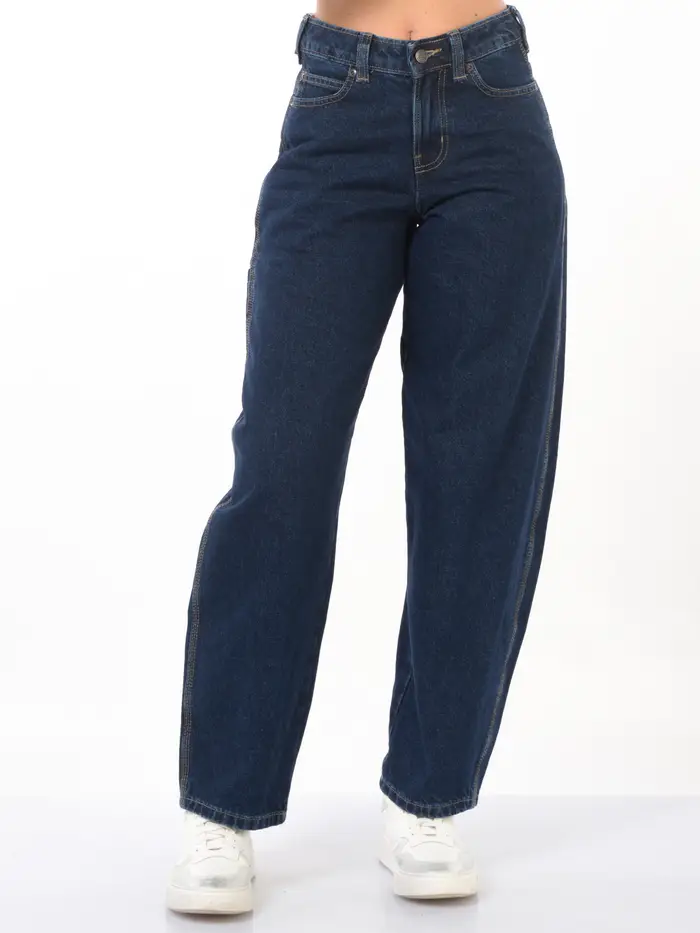 jeans da donna Dickies Work con loose fit Blu