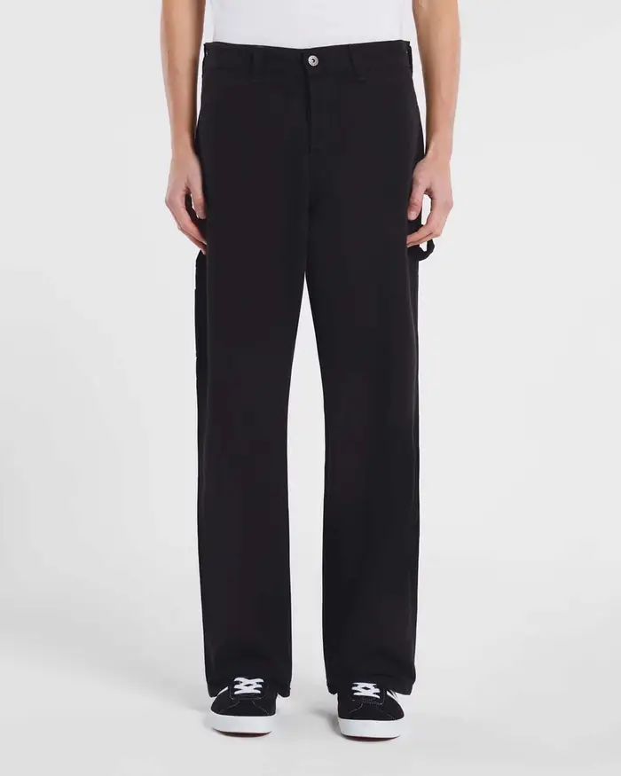 Dickies Pantalone carpenter nero in canvas di cotone