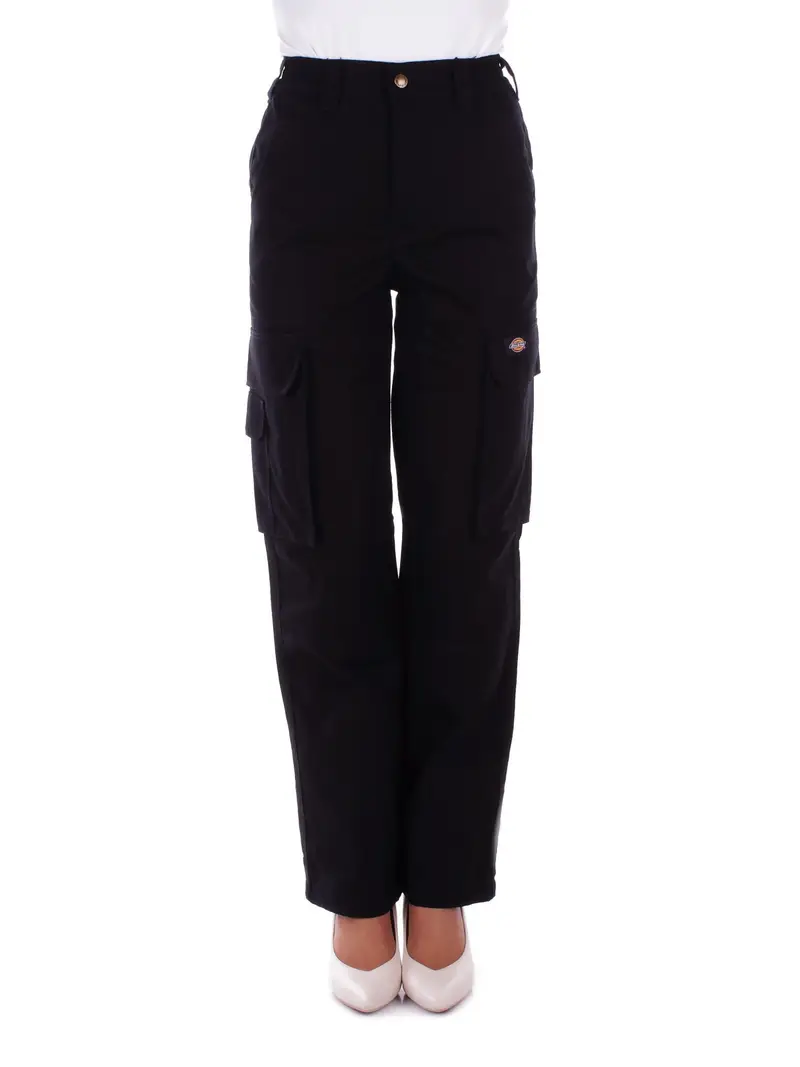 DICKIES Pantalone Donna Black Hooper bay cargo