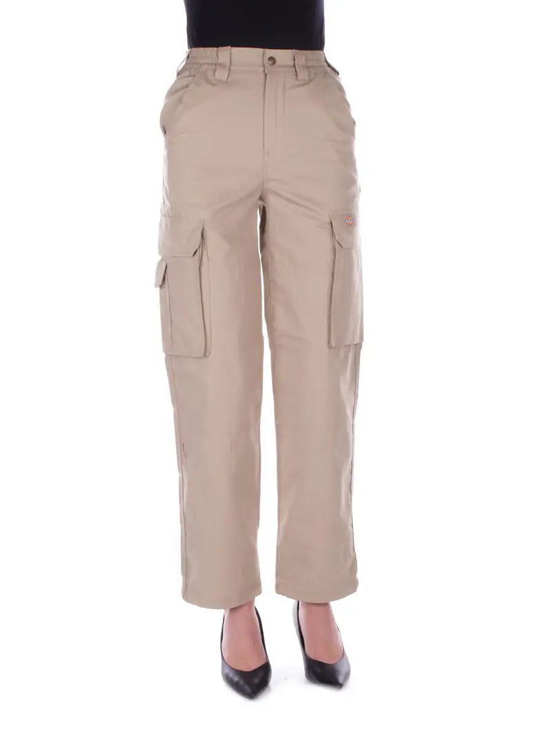 DICKIES Pantalone Donna Kaki Hooper bay cargo