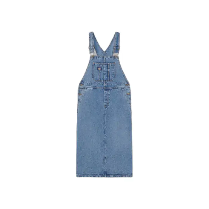Robe salopette in denim donna Dickies Bleu
