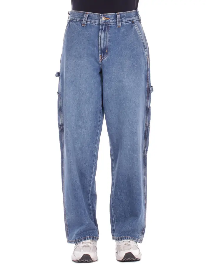 Dickies uomo jeans dk0a4z6r k211 painter denim rinsed blue w/ f rinsed OTHER