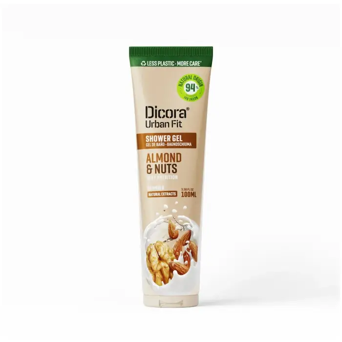 Dicora Urban Fit Bagnoschiuma Vitamina B Mandorle e Noci 100ml