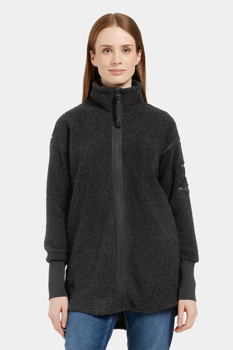 Didriksons felpa in pile SALLY donna colore nero 505165