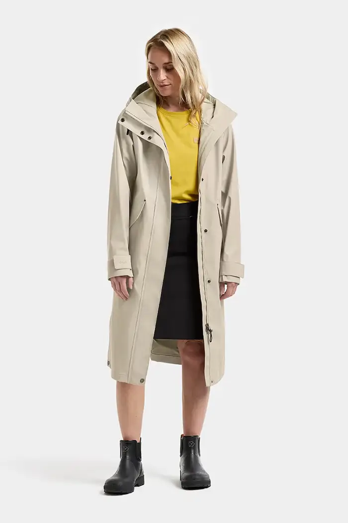 Didriksons giacca hardshell da donna MELINDA Beige