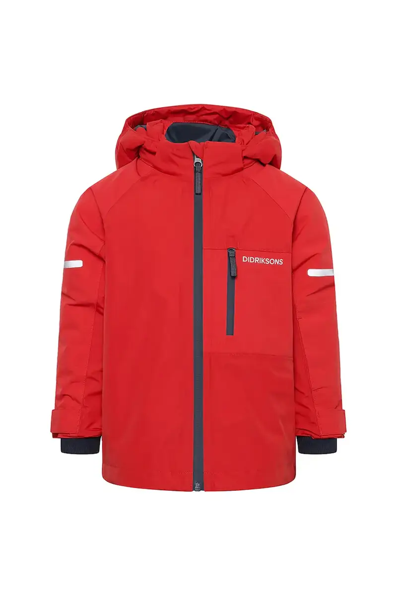 Didriksons giacca per bambini FALKEN KIDS JKT Rosso