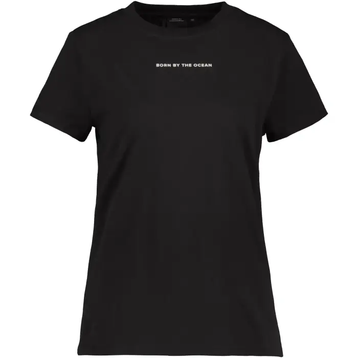 Didriksons T-shirt da donna Ingarö Noir