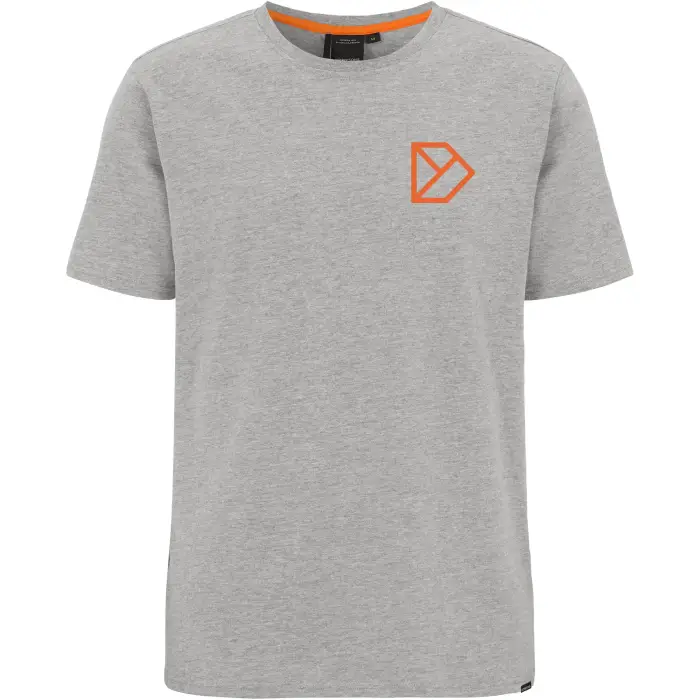 Didriksons T-shirt in cotone Harald See You Outside Gris